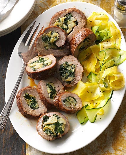 Spinach Pork Tenderloin