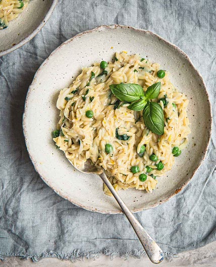 Creamy Lemon Orzo