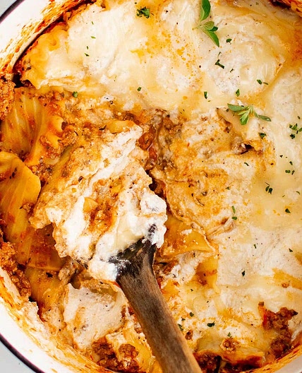 One Pot Stovetop Lasagna