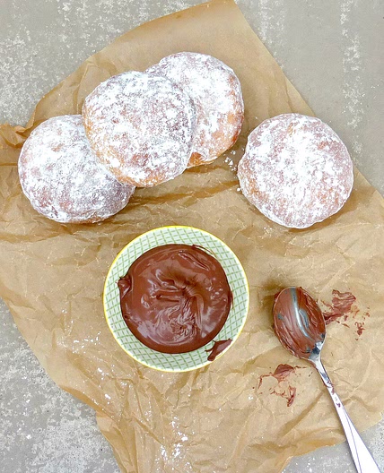 Airfryer Nutella Doughnuts