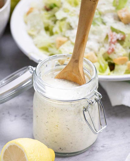 Caesar dressing without anchovies