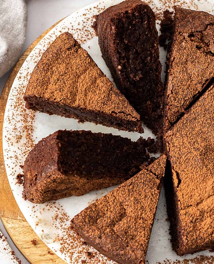 Flourless Chocolate Hazelnut Cake