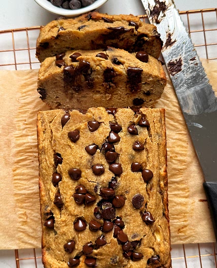Paleo Chocolate Chip Banana Bread (Nut Free)