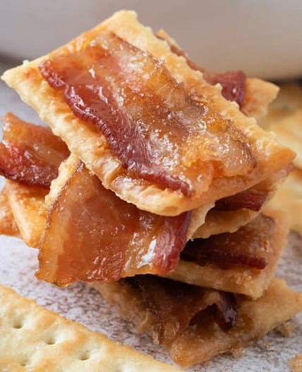 Bacon Crackers (aka Pig Candy Crackers)