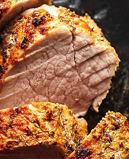 The Best Air Fryer Pork Tenderloin - Rotisserie Style