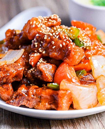 Subuta (Japanese Style Sweet And Sour Pork)