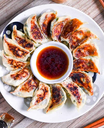 Pan-Fried Vegetarian Tofu Gyoza (Plant-Based Potstickers)