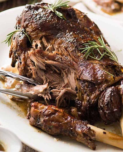 Slow Roast Leg of Lamb