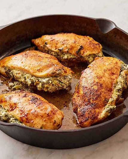 Spinach Stuffed Chicken Breast