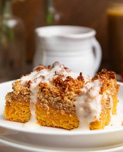 Keto Pumpkin Crumb Cake