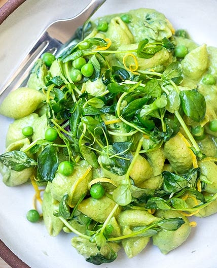 Creamy Pea Pasta Recipe (Vegan)
