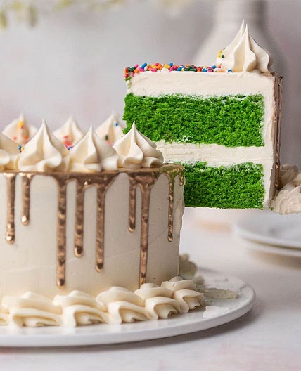 Green Velvet Cake Recipe