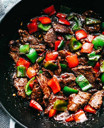 Amazing Pepper Steak Stir Fry