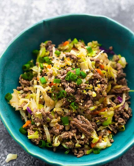 Egg Roll in a Bowl (30 min, low carb)