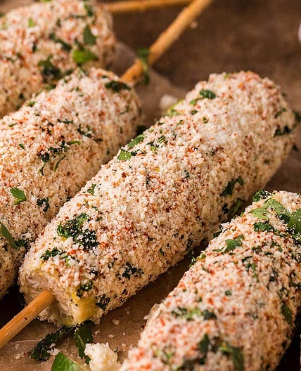 Smoked Elote - Mexican Street Corn