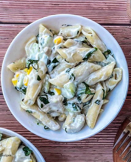 Chicken and Sweetcorn Pasta Salad