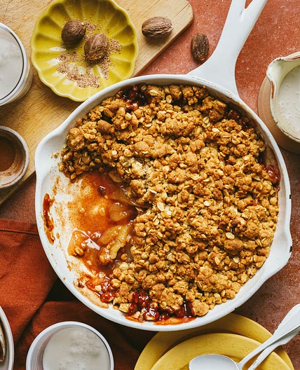 Spiced Apple Crumble