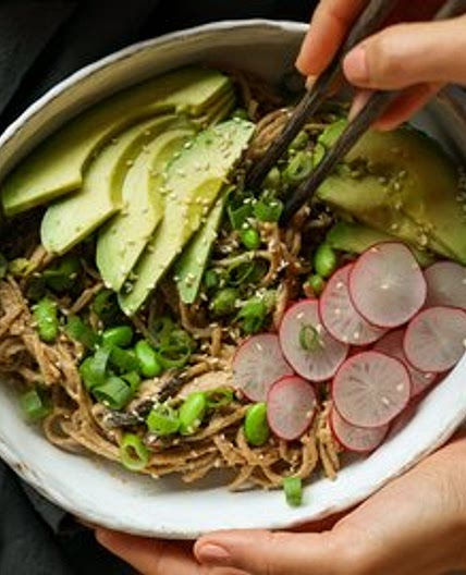 Miso Sesame Soba Noodles