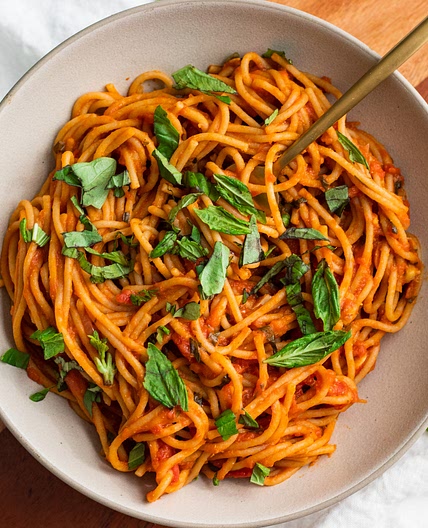 savory and easy pumpkin marinara pasta sauce
