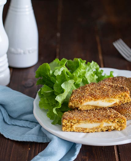 BURGER DI TONNO E PATATE con Provola