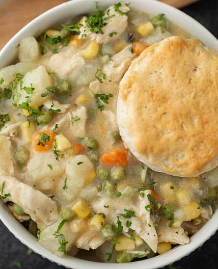 Instant Pot Chicken Pot Pie Recipe
