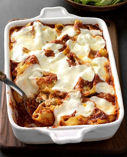 Chicken Parmesan Stuffed Shells