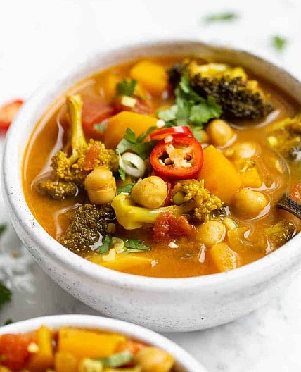 One Pot Vegetable Chickpea Curry