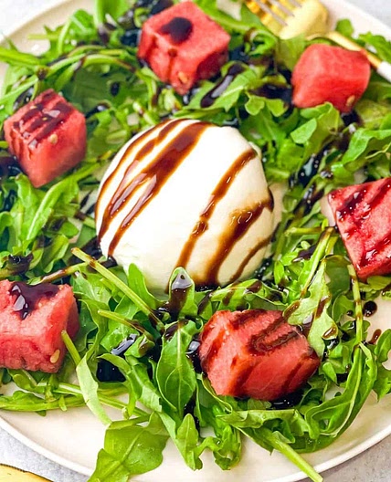 Watermelon Burrata Salad