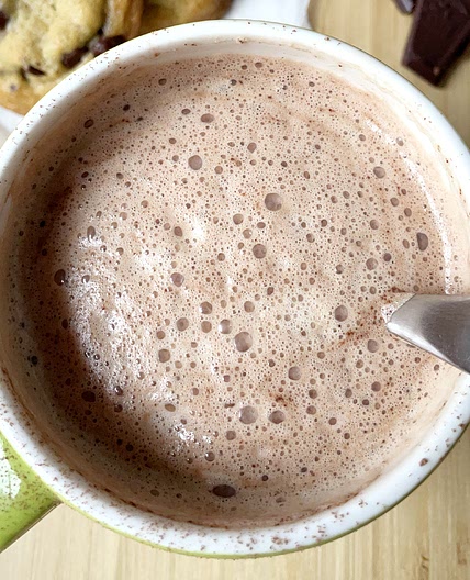 Chocolate Peppermint Tea Latte