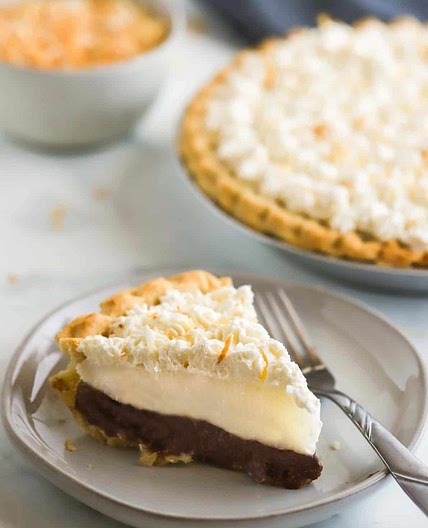 Chocolate Haupia Pie