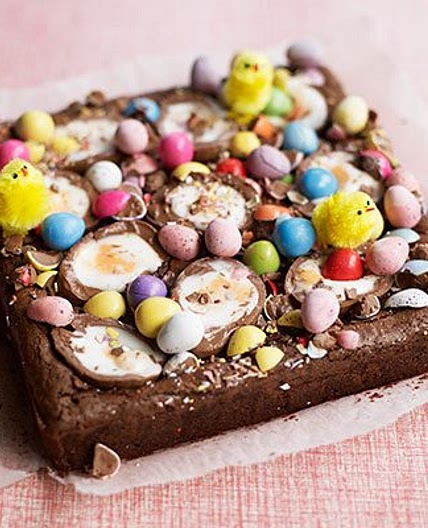 Mini Egg brownies