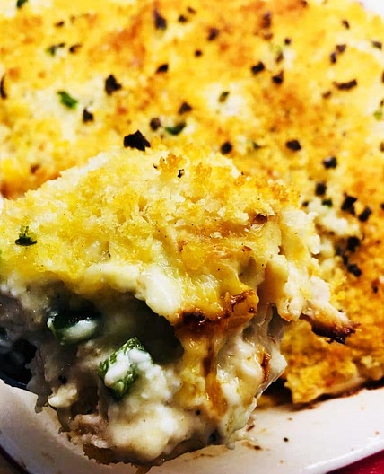 Smoked Poblano Chicken Casserole