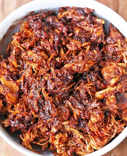 Oven-Baked Pulled Chicken