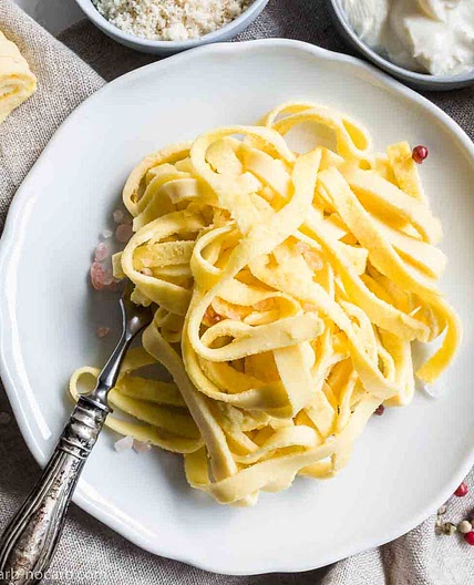 Homemade Keto Egg Noodles