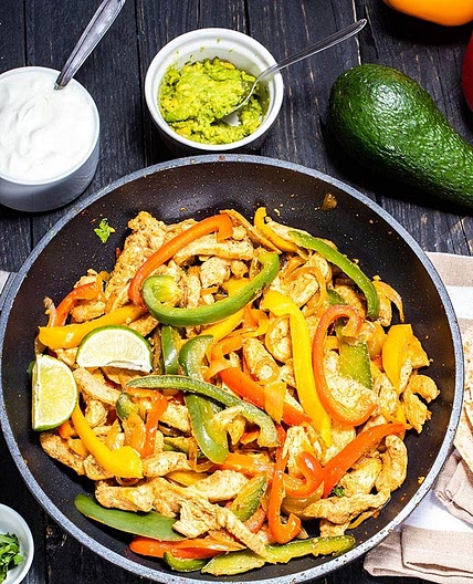 Super Easy Chicken Fajitas