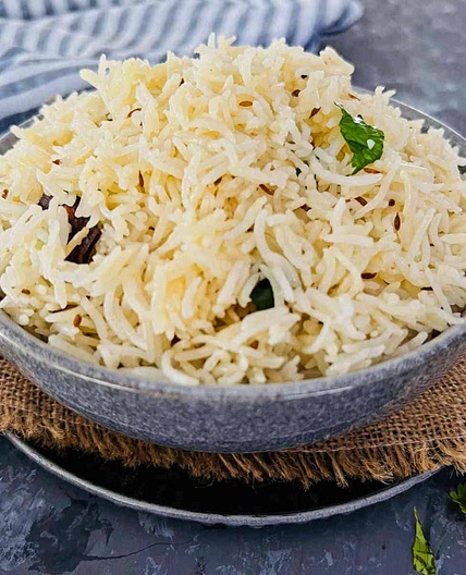 Instant Pot Jeera Rice (Cumin flavored rice)