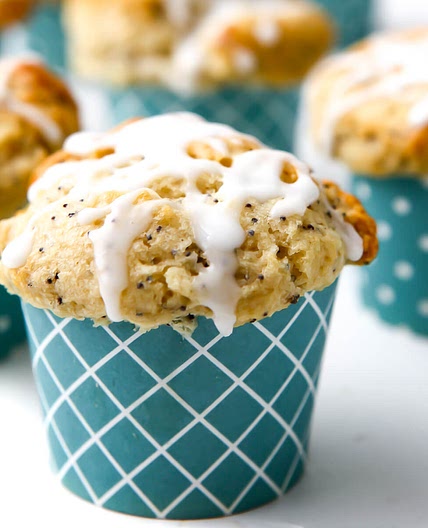 Vegan Lemon Poppy Seed Muffins