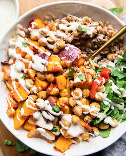 Harissa Veggie Bowls