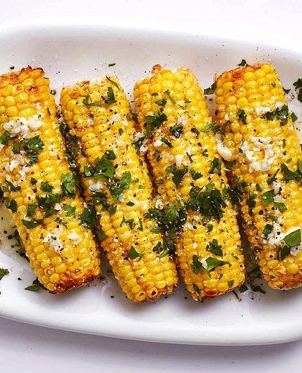 Make Cilantro-Lime Corn on the Cob in an Air Fryer
