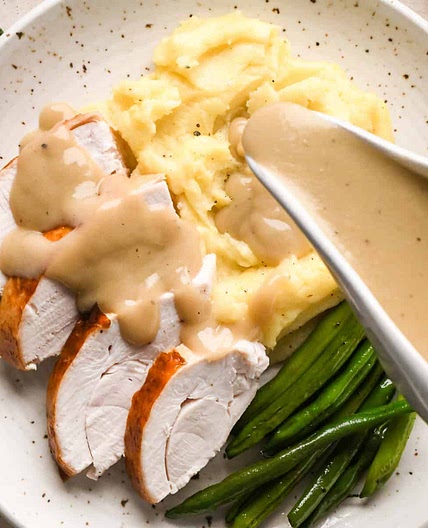 Easy Turkey Gravy From Drippings