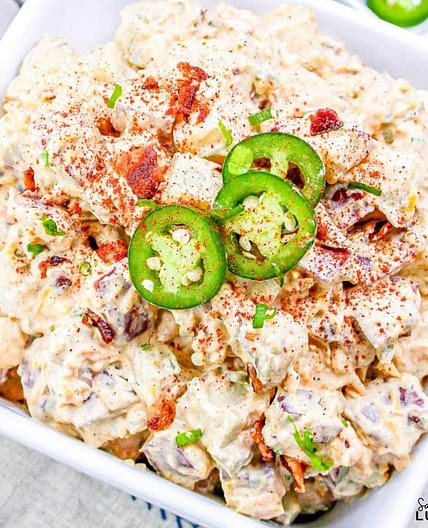 Loaded Jalapeño Popper Potato Salad Recipe