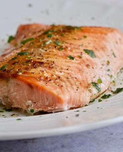 Filetto di salmone al forno delicato