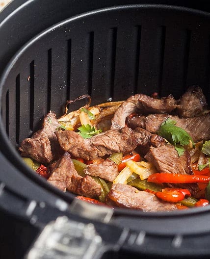 Air Fryer Steak Fajitas Recipe
