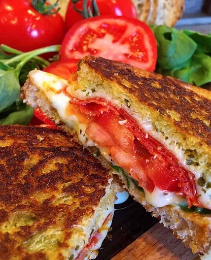 Italian Grilled Cheese Sandwiches