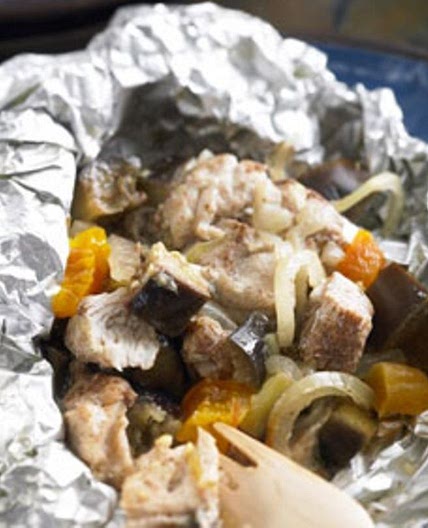 Hähnchen aus der Folie