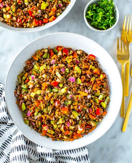 Best Ever Lentil Salad Recipe