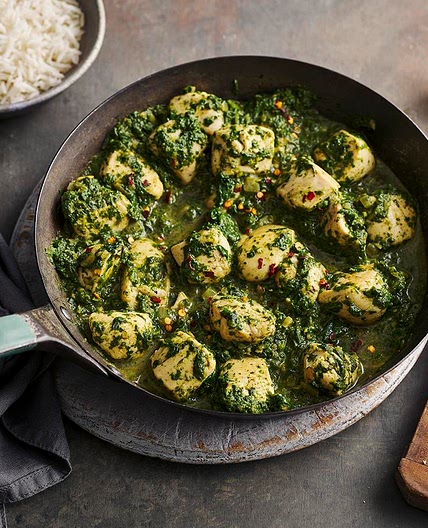 Easy chicken saag