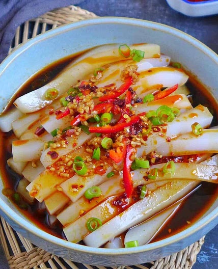 Liang Fen (Mung Bean Jelly Noodles, 凉粉)