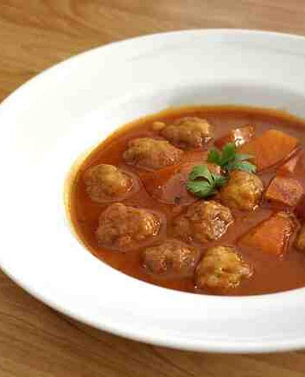 Chinese Sweet And Sour Meatballs With Turkey Mince