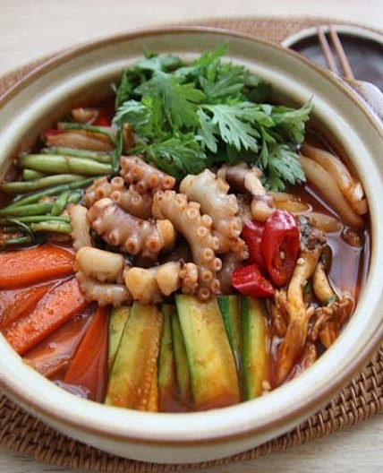 낙지전골 만드는 법